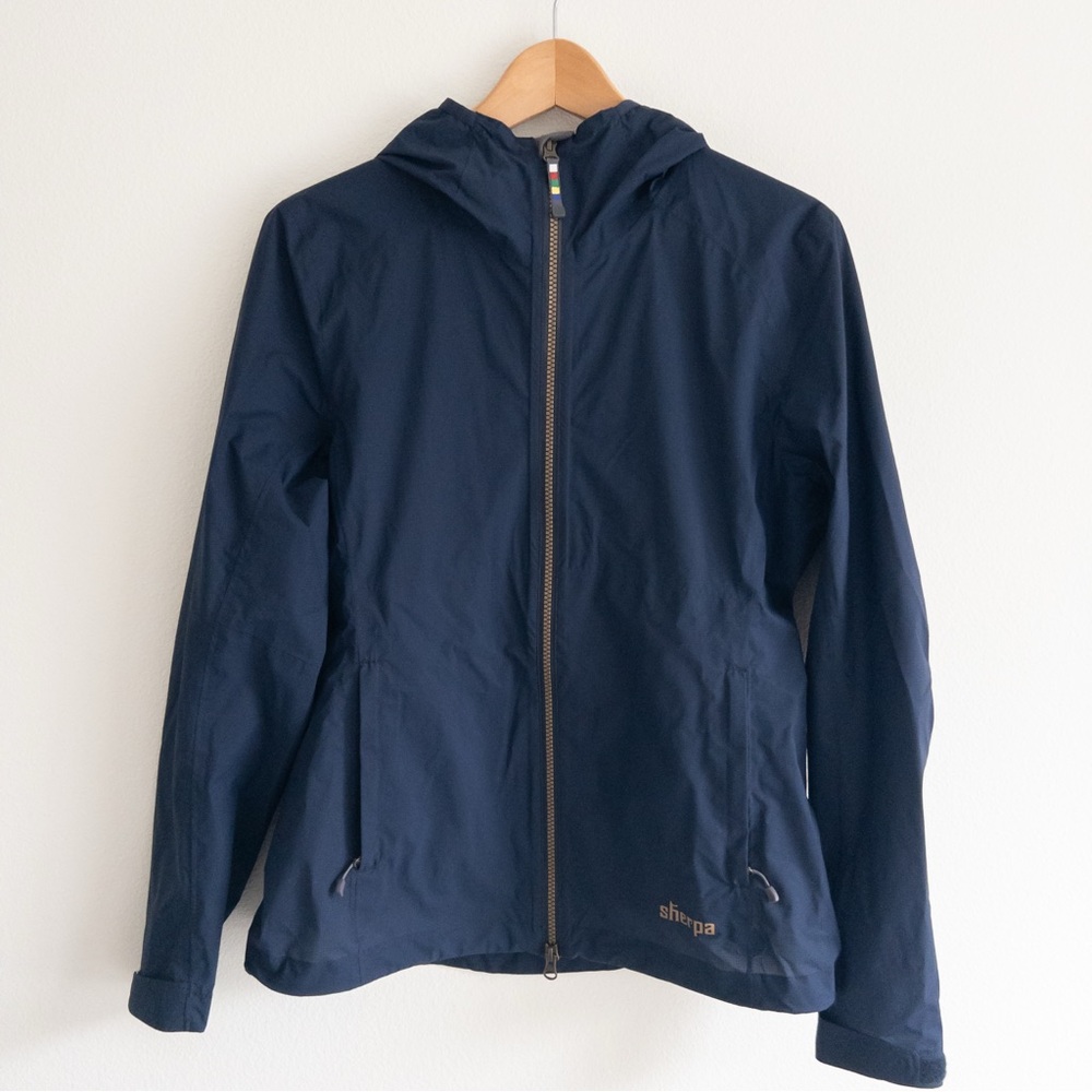 Sherpa Adventure Gear Asaar Women's Blue Rain Jacket | Size S